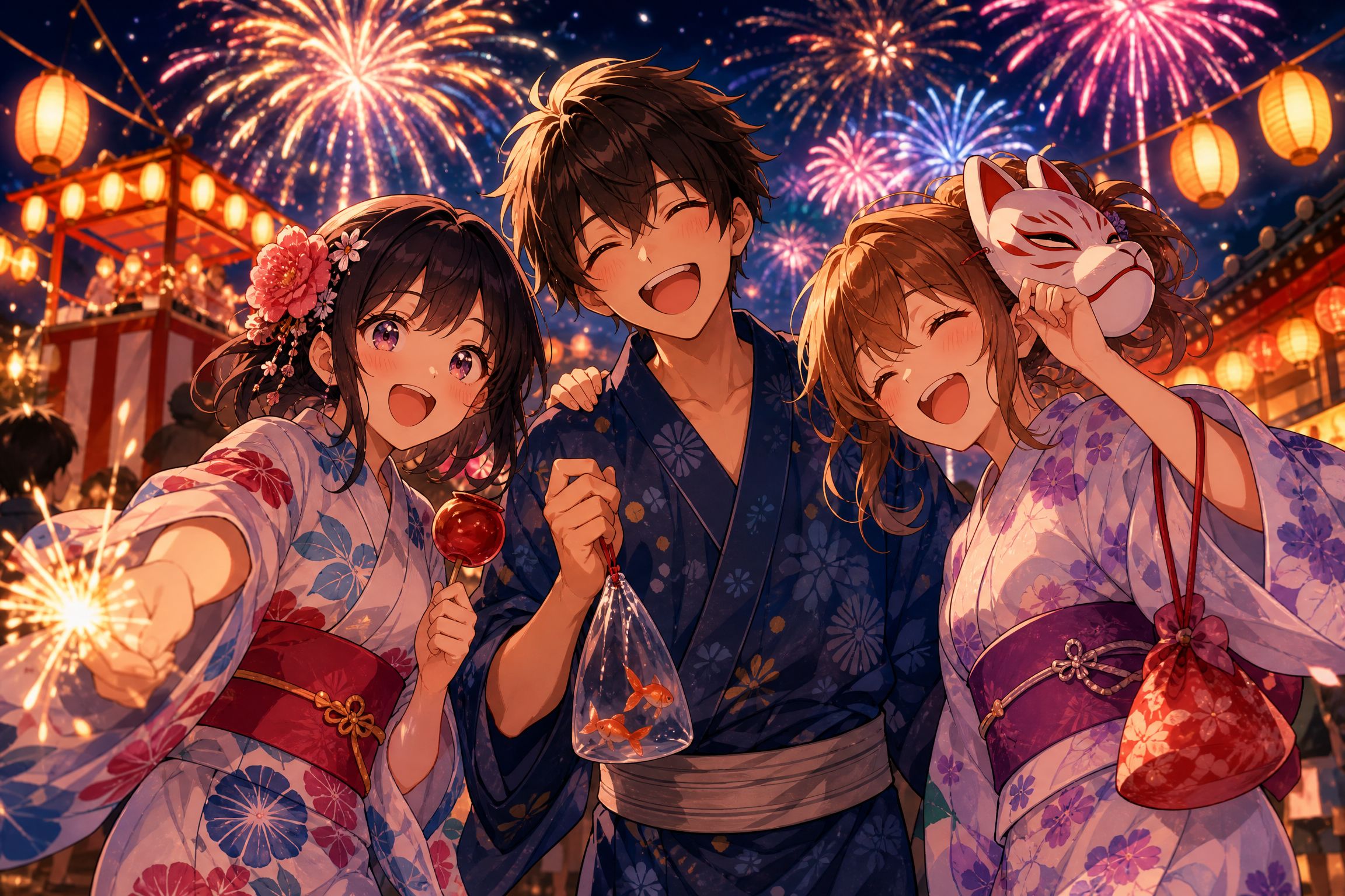 夏日祭典：青春回忆录 - 高清3D动漫